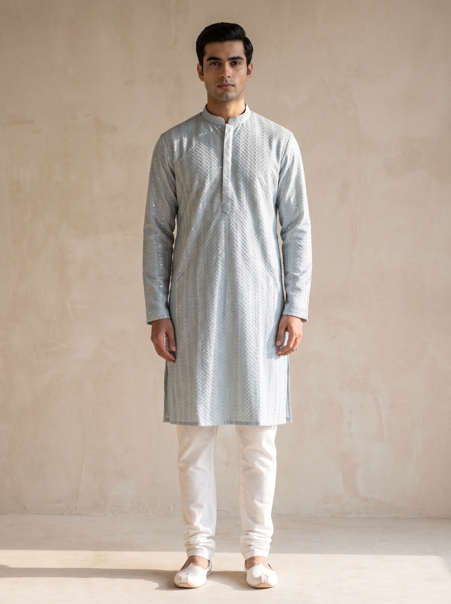 PRINTED CHIKAN KARI
