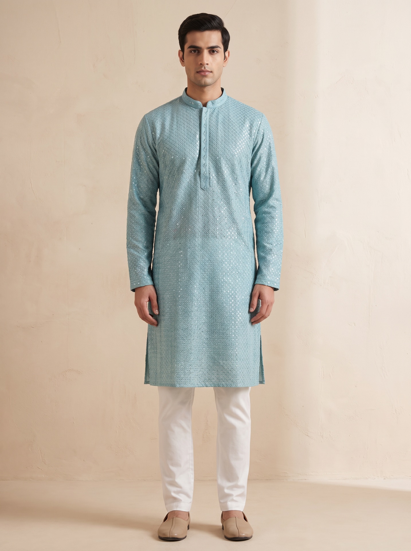 PRINTED CHIKAN KARI