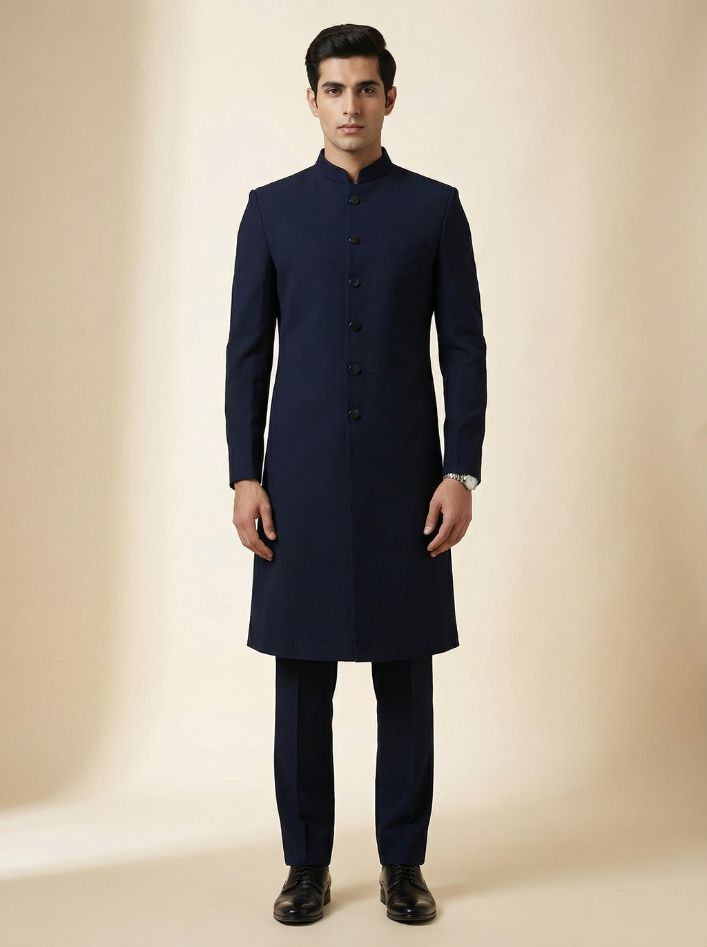 Achkan – Midnight Navy