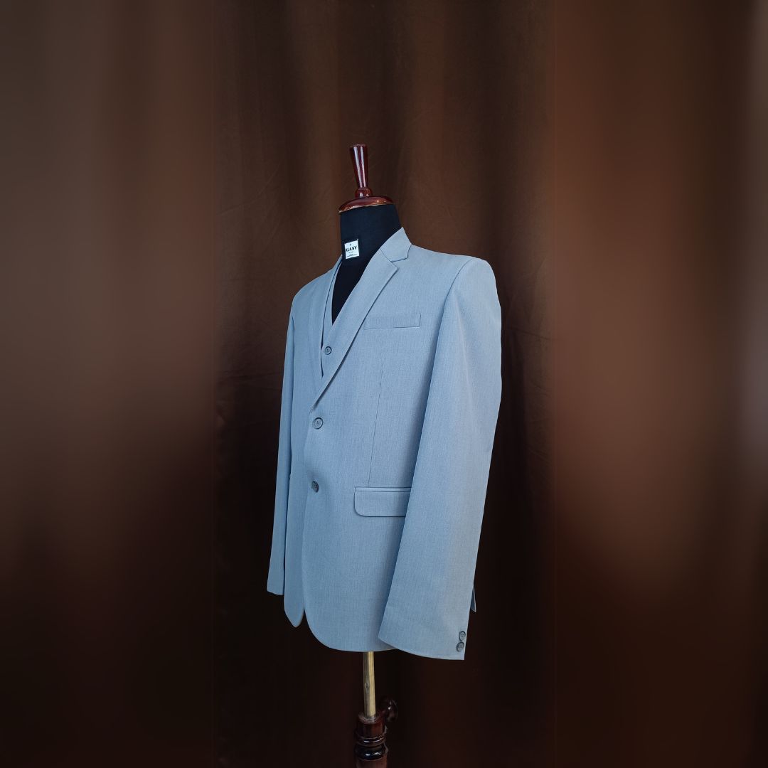 Ice Grey 3-Piece Suit
