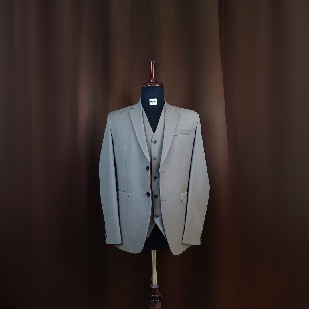 Dark Grey 3-Piece Suit