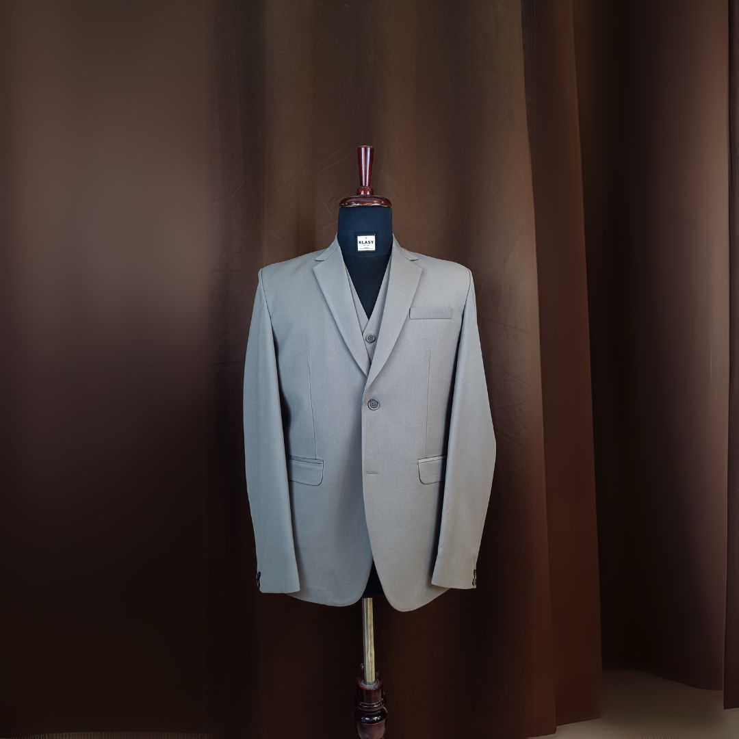 Dark Grey 3-Piece Suit