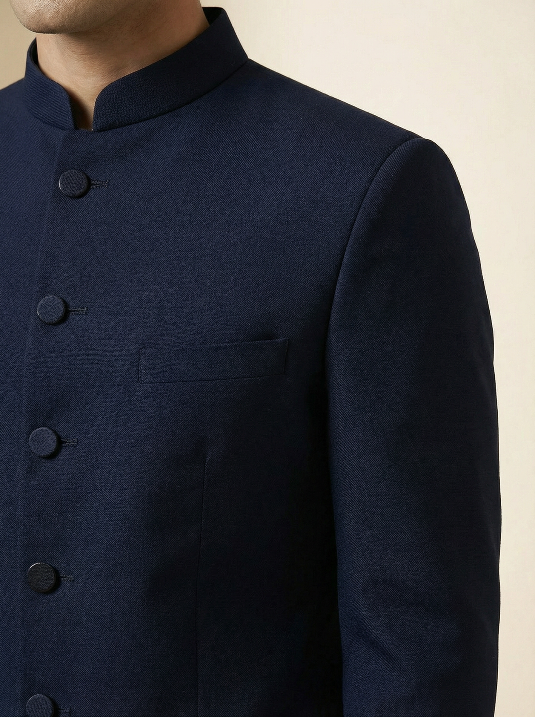 Achkan – Midnight Navy