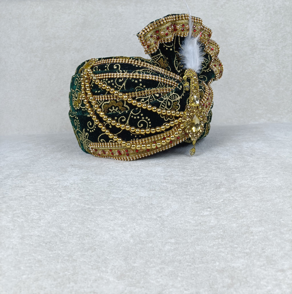 The Maharaja Look Safa & Chunni Set