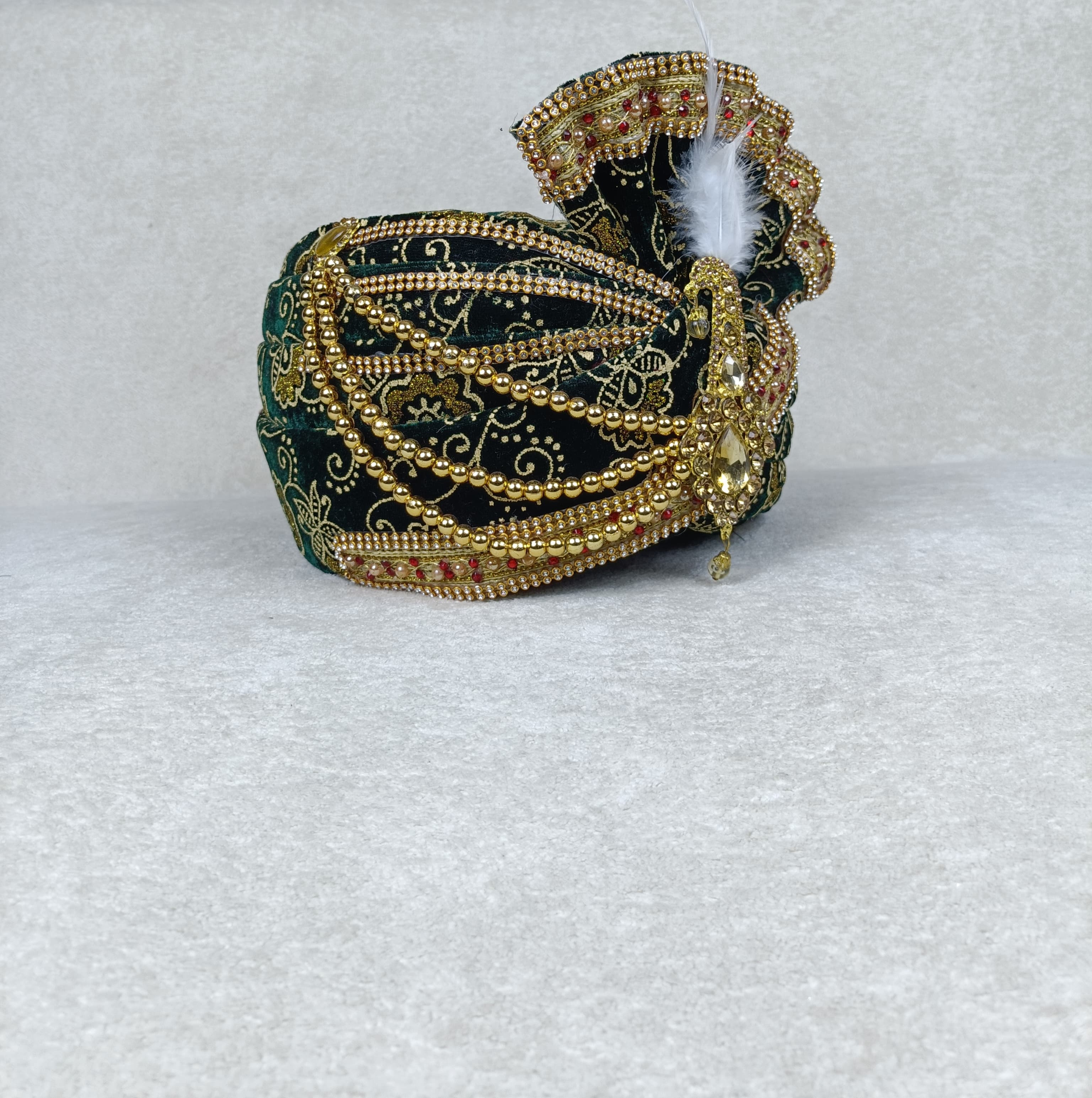 The Maharaja Look Safa & Chunni Set