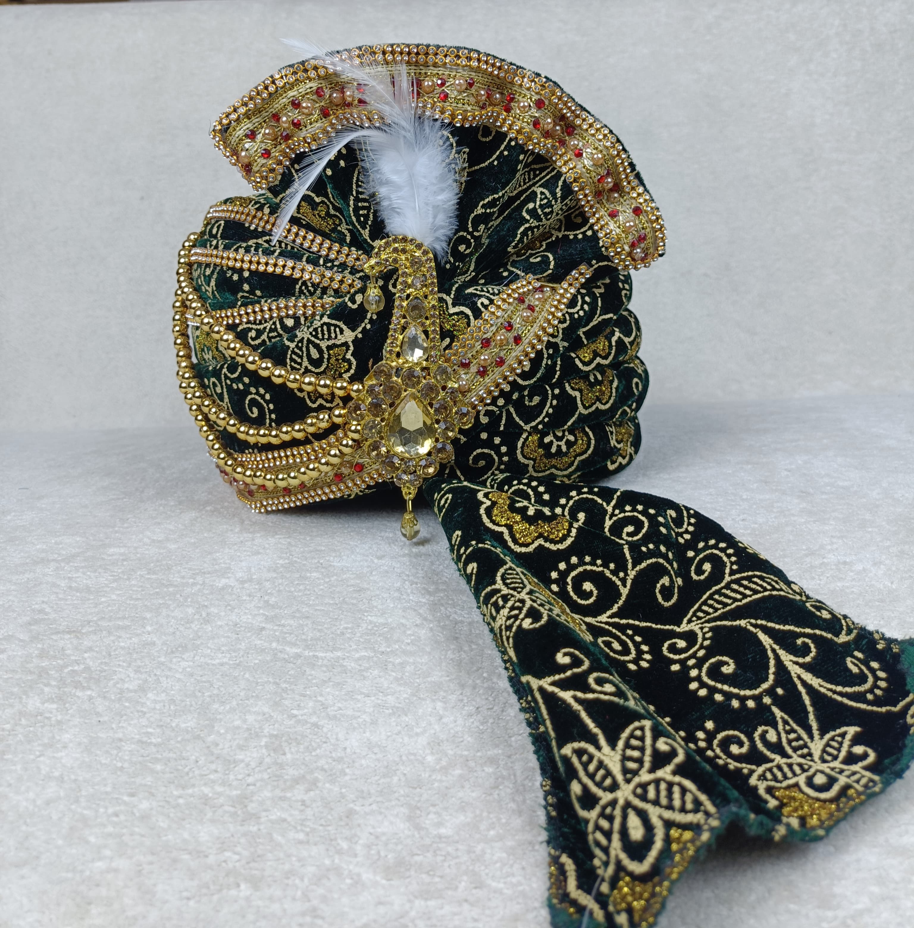 The Maharaja Look Safa & Chunni Set