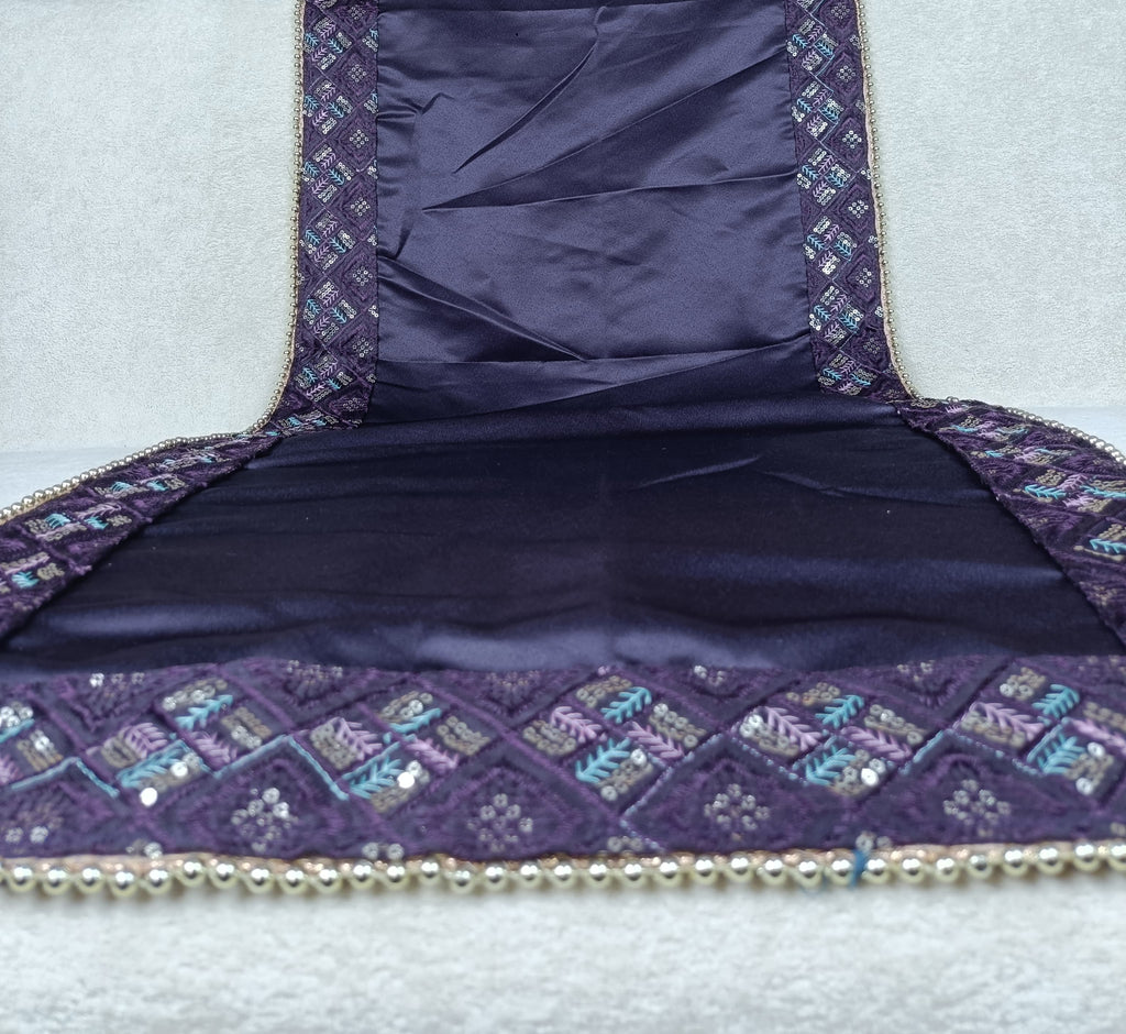 The Royal Purple Safa & Chunni Set