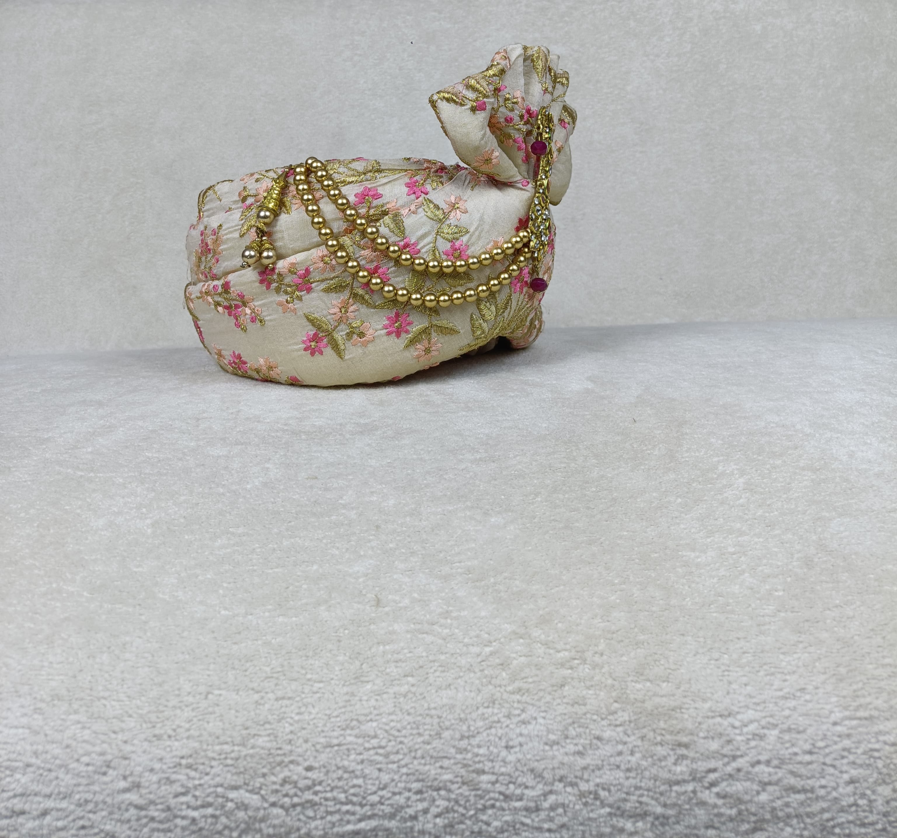 The Floral Kalgi Safa