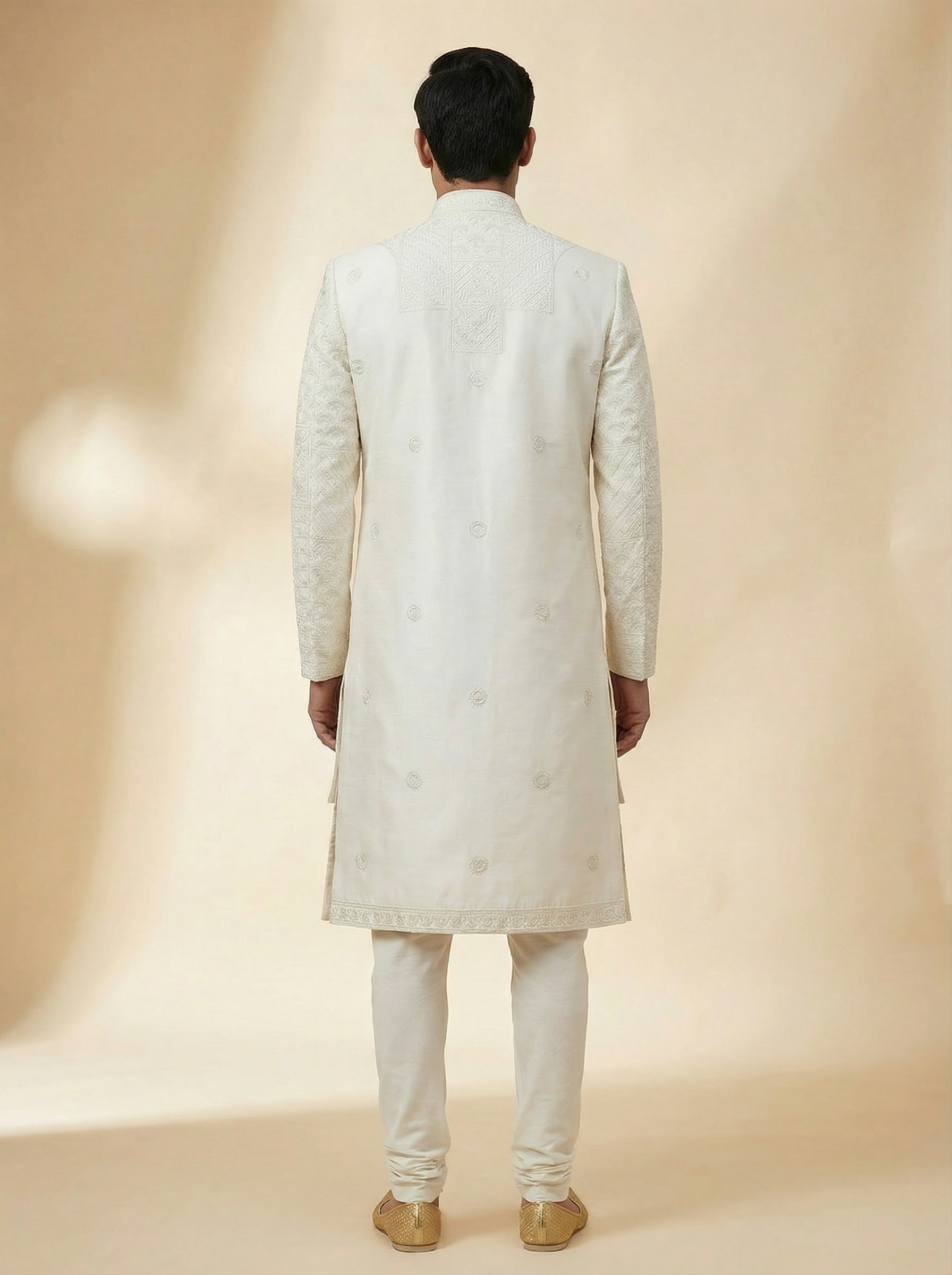 Ivory Crown Sherwani
