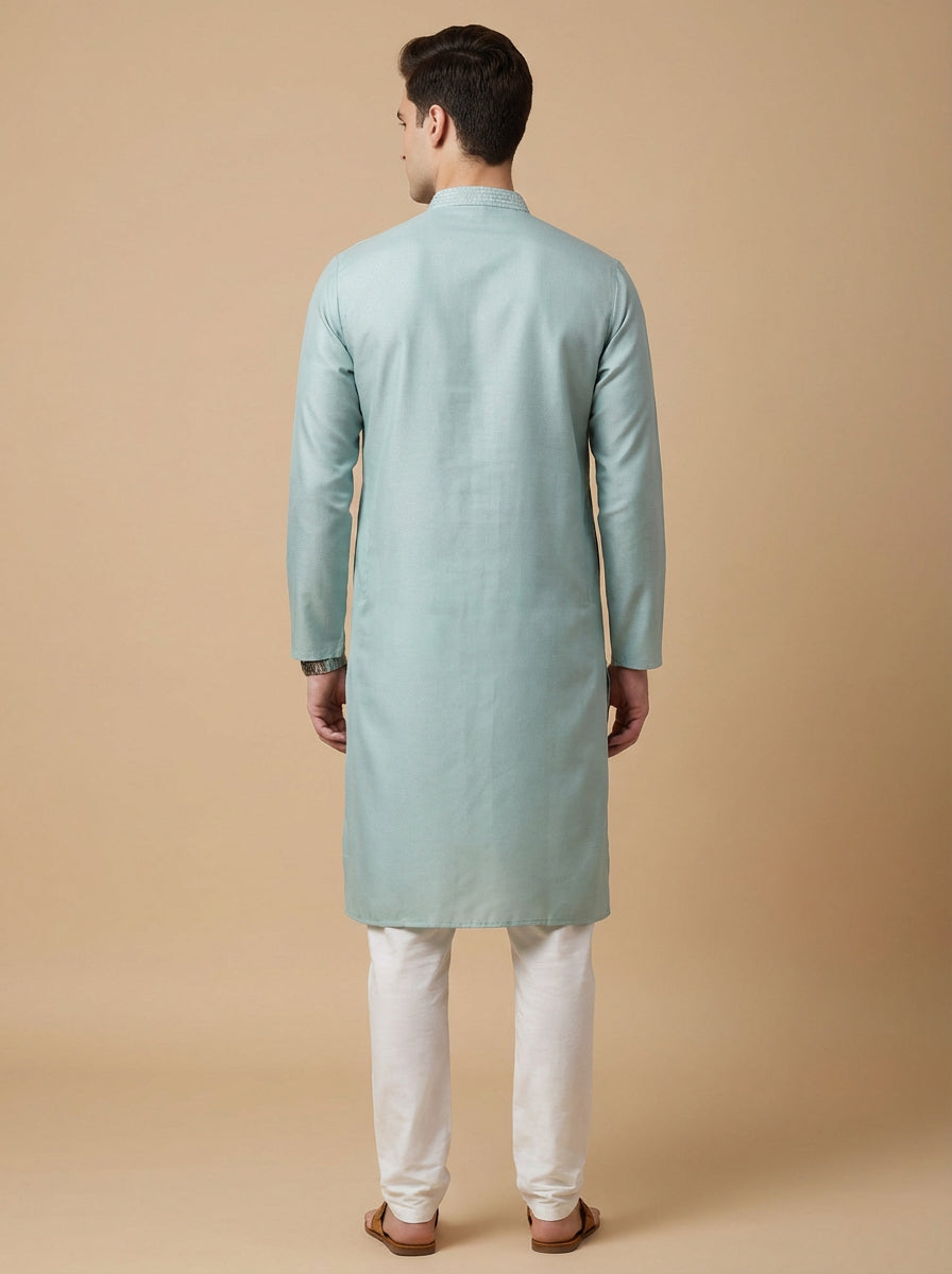 Aqua Mint Contemporary Kurta